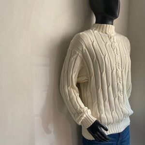Gucci men’s vintage Cable Knit Sweater